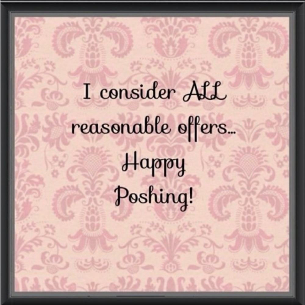 Reasonable offers are welcomed